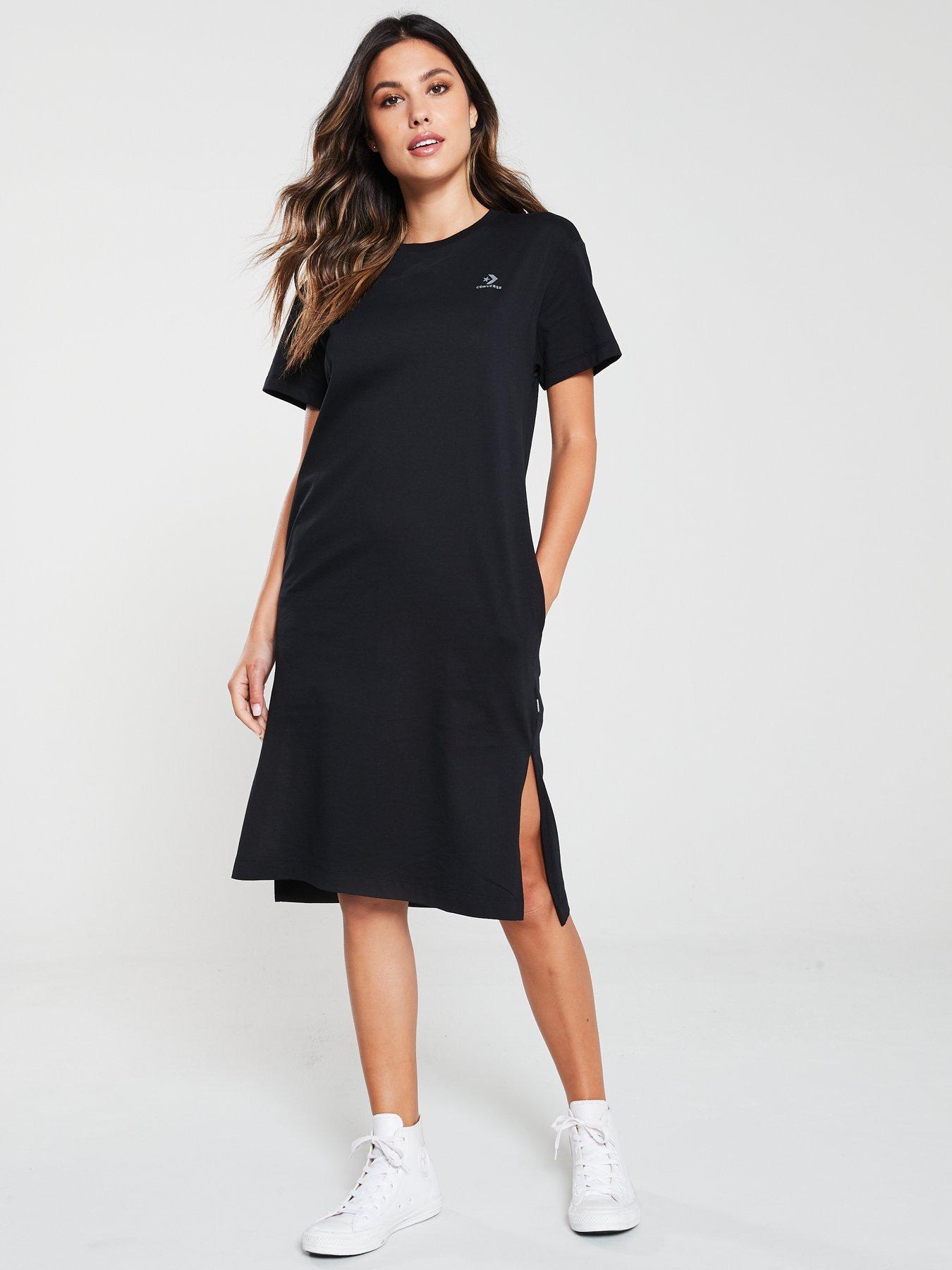 t shirt dress with converse