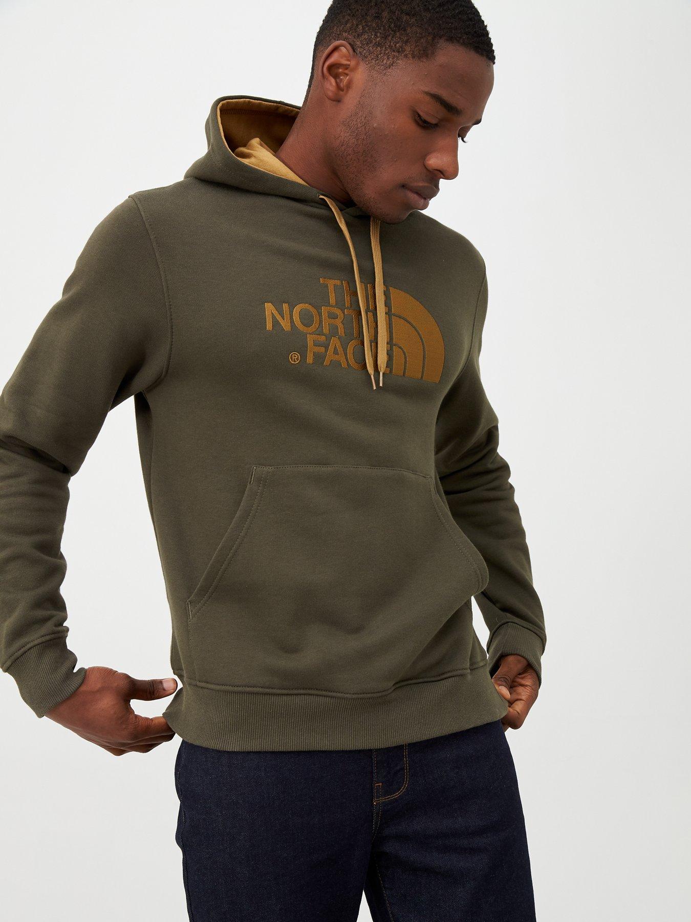mens north face drew peak hoodie