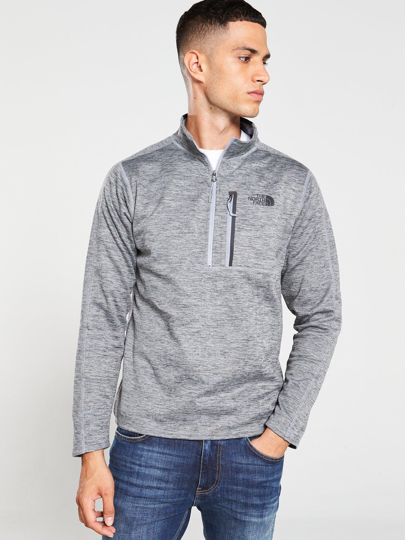 north face half zip top