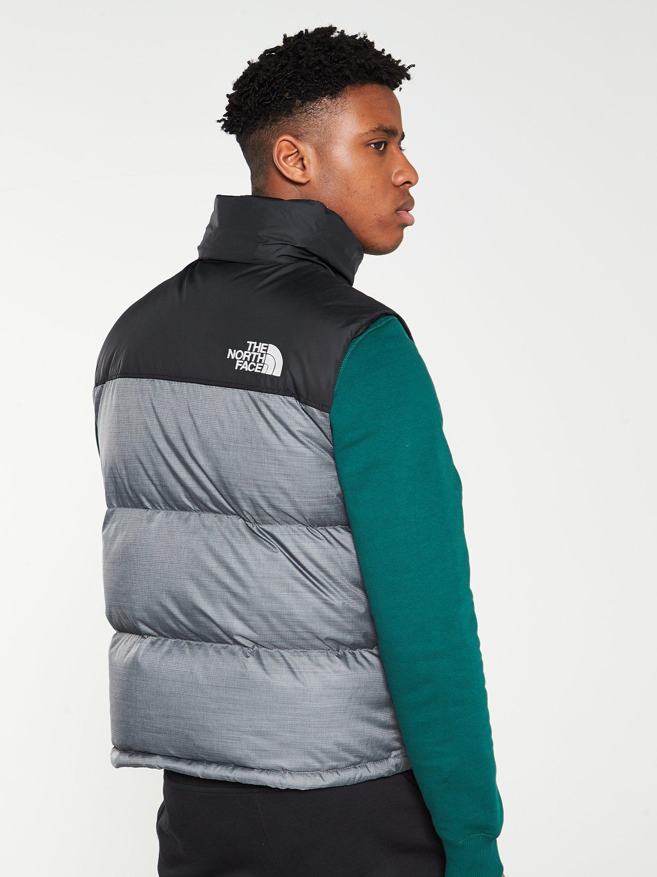 north face gilet mens medium