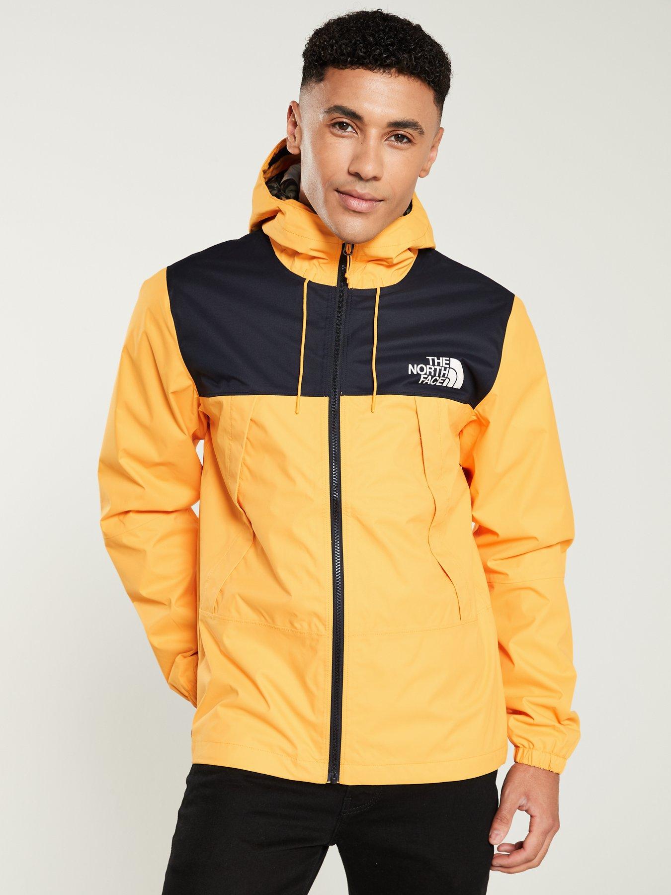 north face mountain q yellow