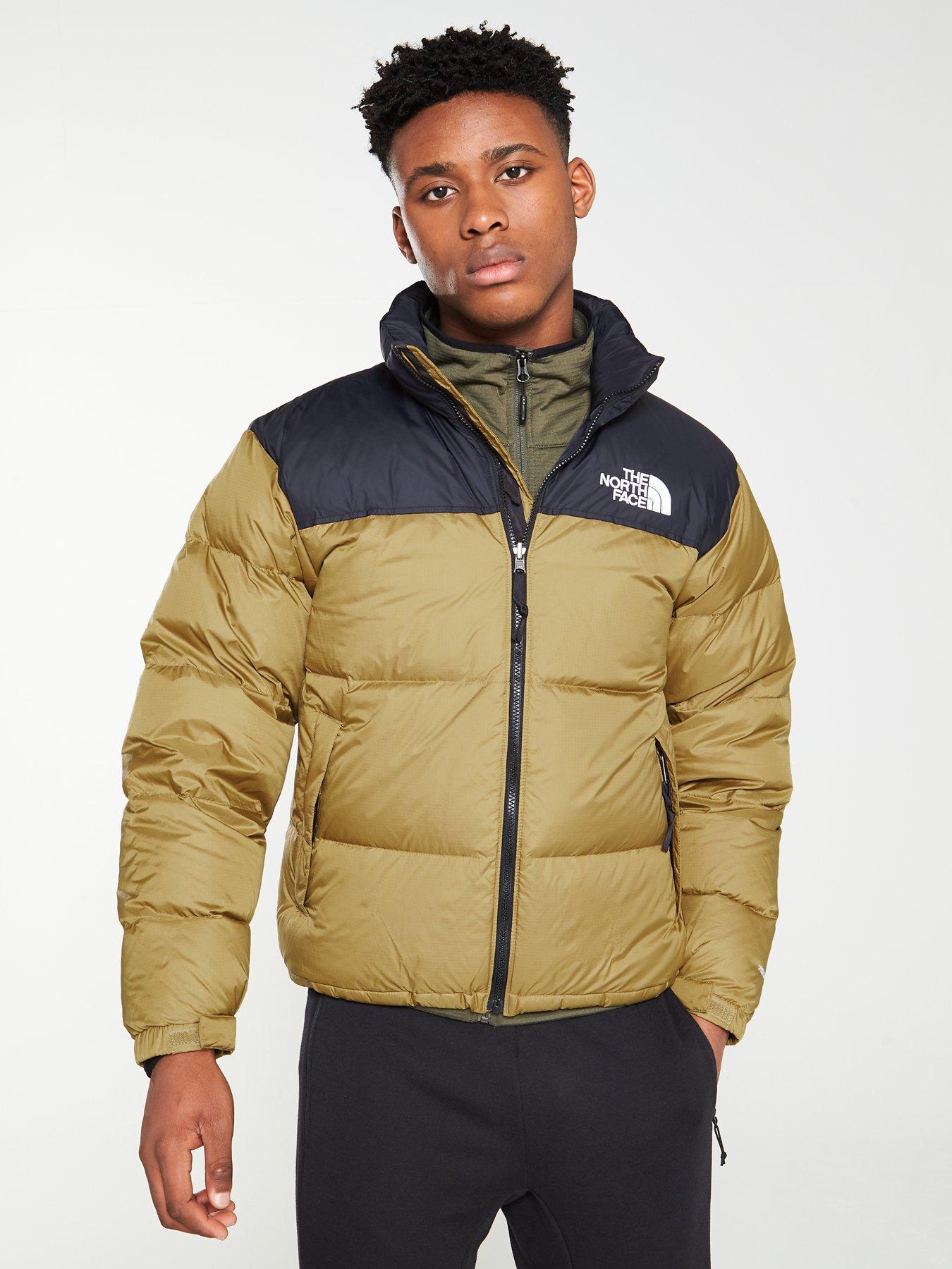 north face nuptse khaki