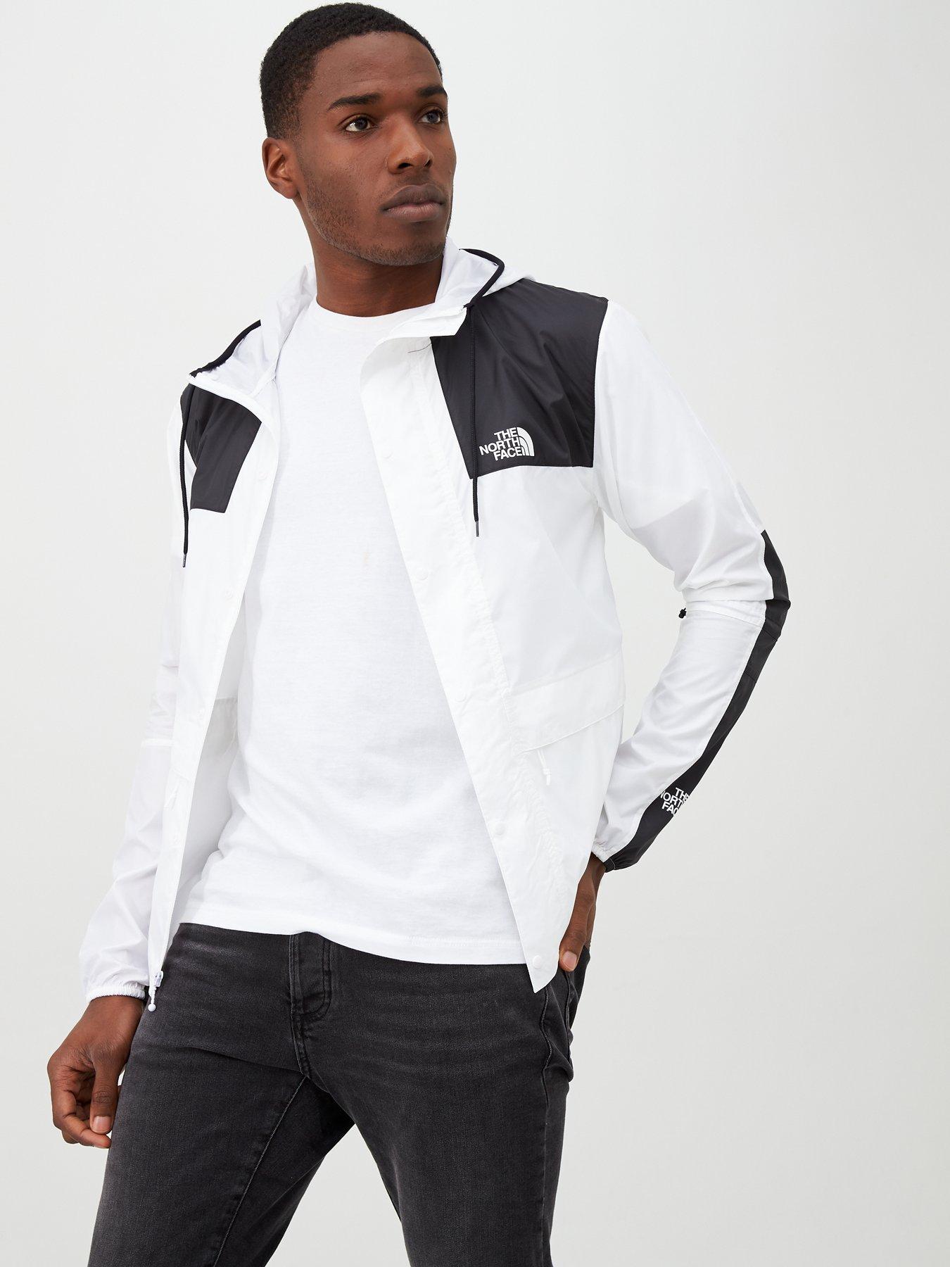 north face mountain jacket white