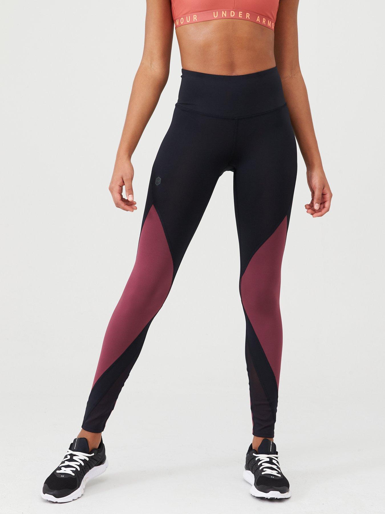 purple under armour leggings