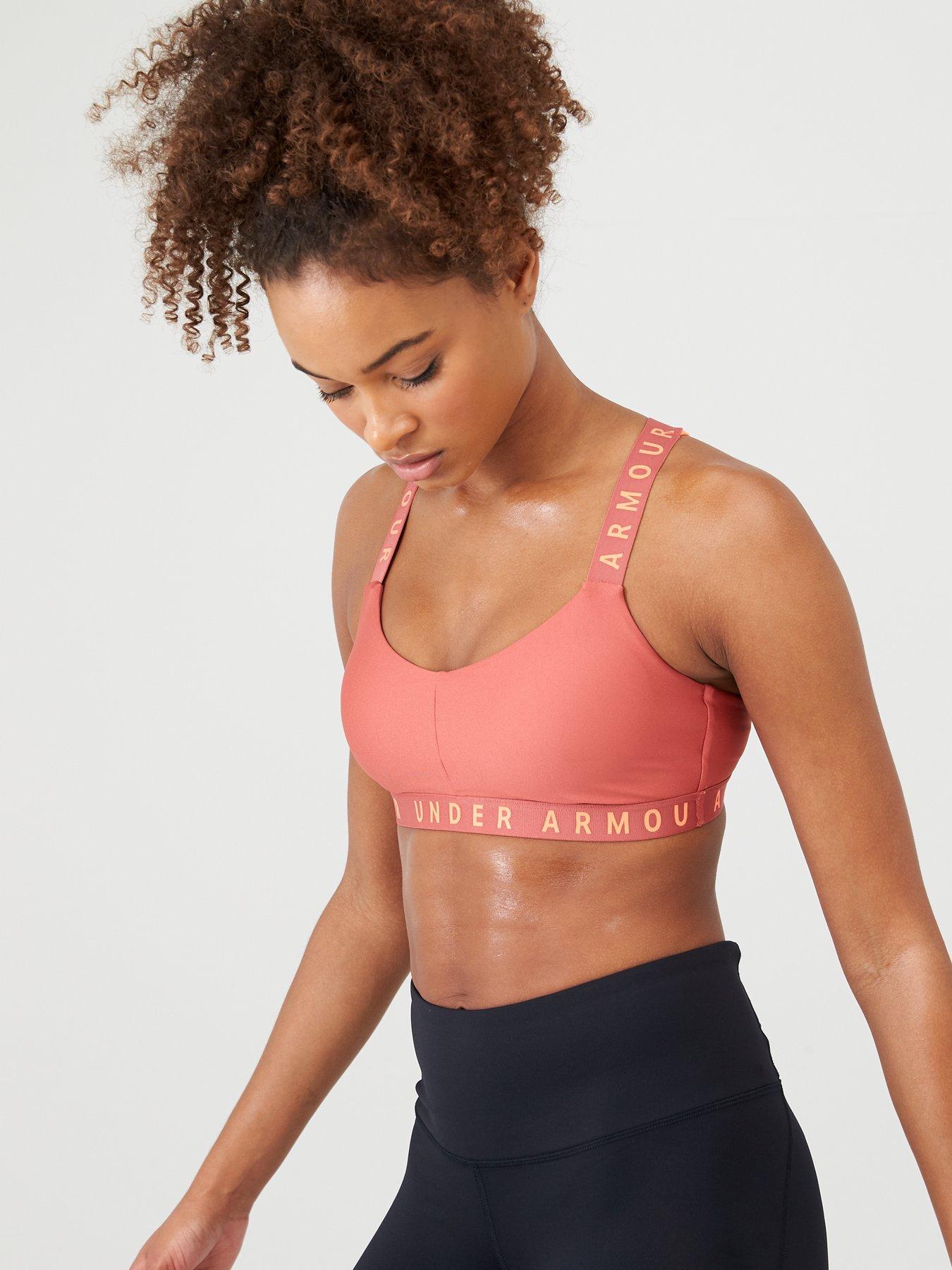 under armour wordmark strappy sportlette