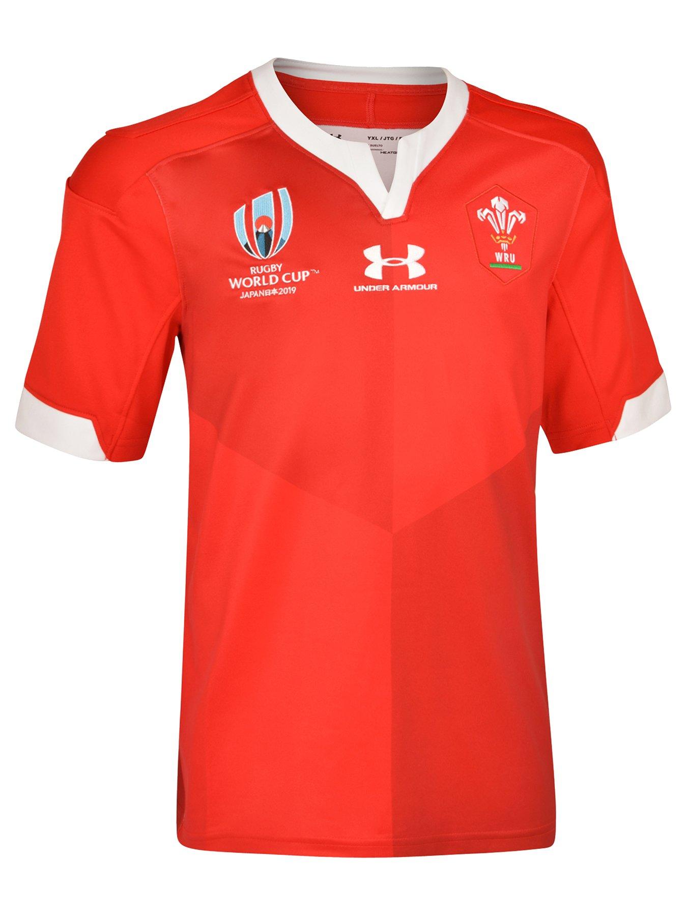 Under Armour Youth Wales Wru Home Short Sleeved Rugby Shirt review