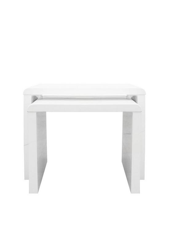 front image of atlantic-nest-of-2-tables-black-or-white-gloss