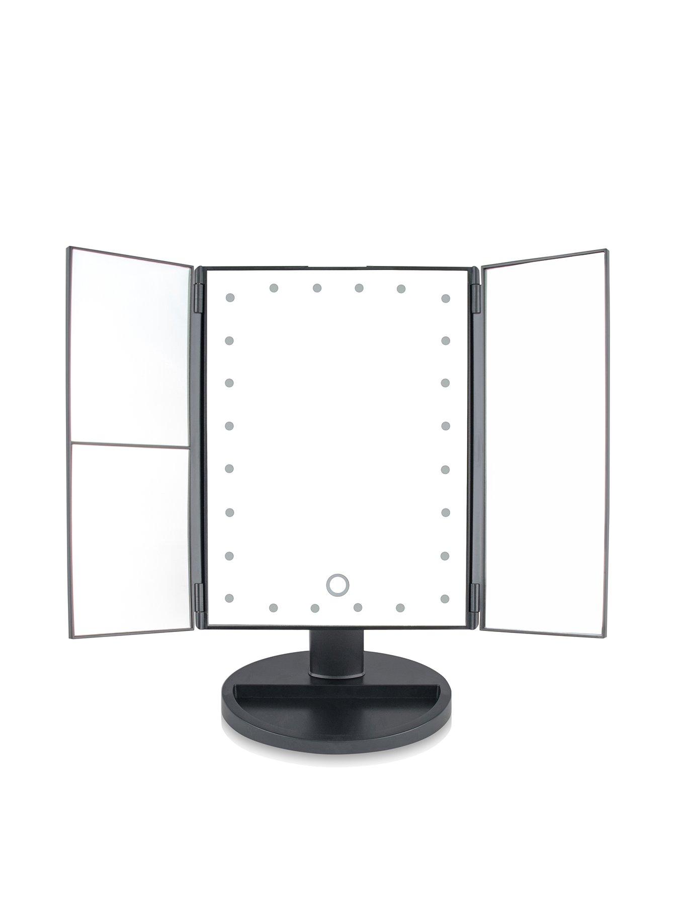 Rio 24 LED Touch Dimmable 3 Way Makeup Mirror with 2  &  3x Magnification