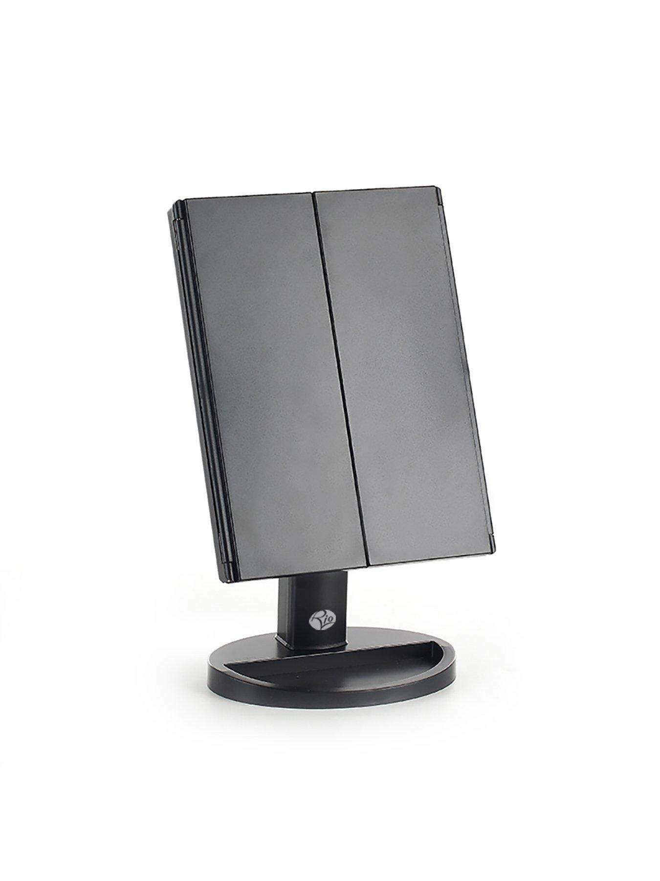 Image 4 of 5 of Rio 24 LED Touch Dimmable 3 Way Makeup Mirror with 2 &amp; 3x Magnification