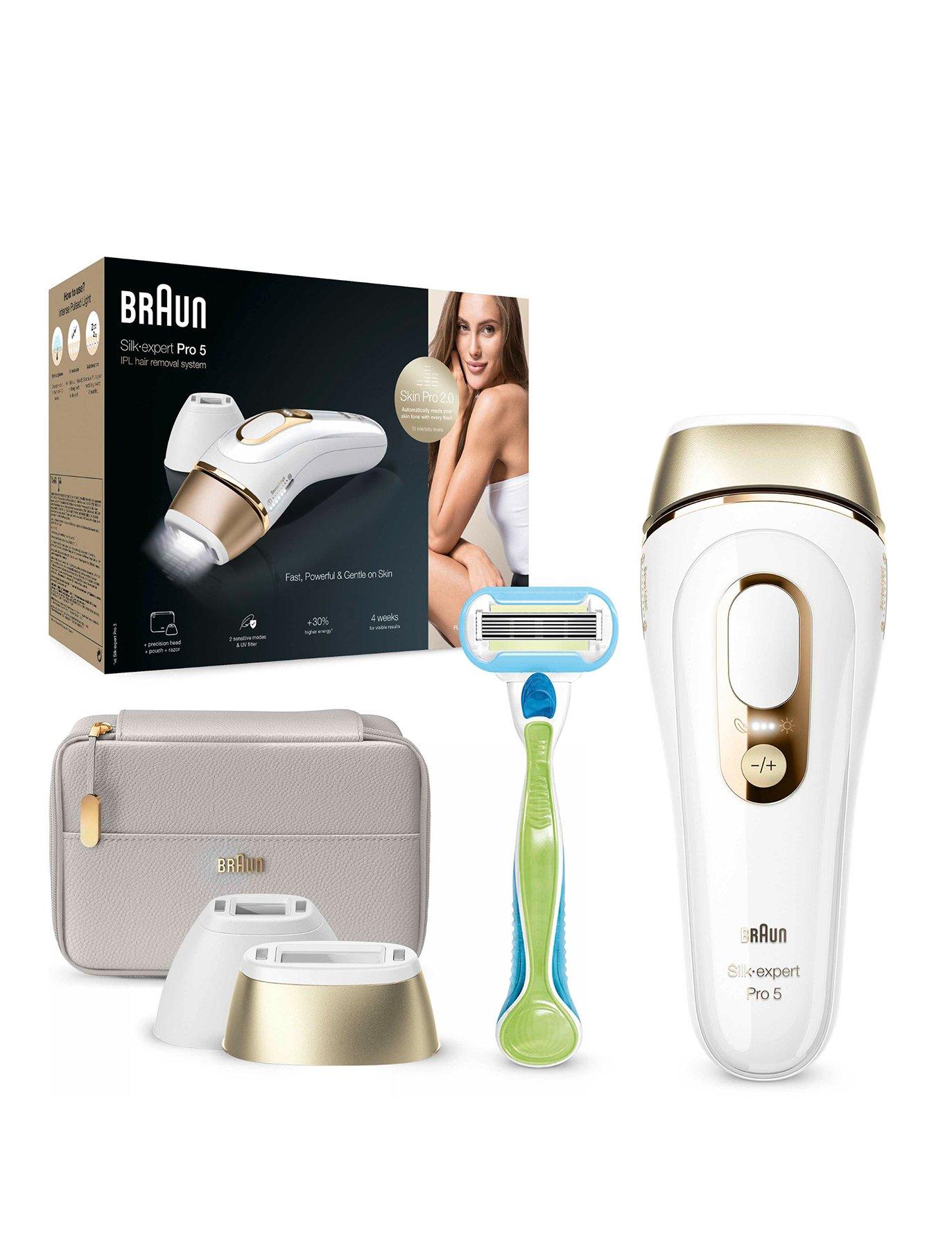 Braun IPL Silk·Expert Mini PL1014 Latest Generation IPL For Women, At-home  Hair Removal Device, White/Pink, With Travel Pouch, Compact Size For  On-The-Go, Easy, Safe And Efficient : : Health & Personal Care