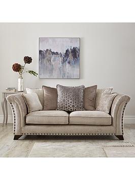 Product photograph of Very Home Caprera Fabric 3 Seater Sofa from very.co.uk