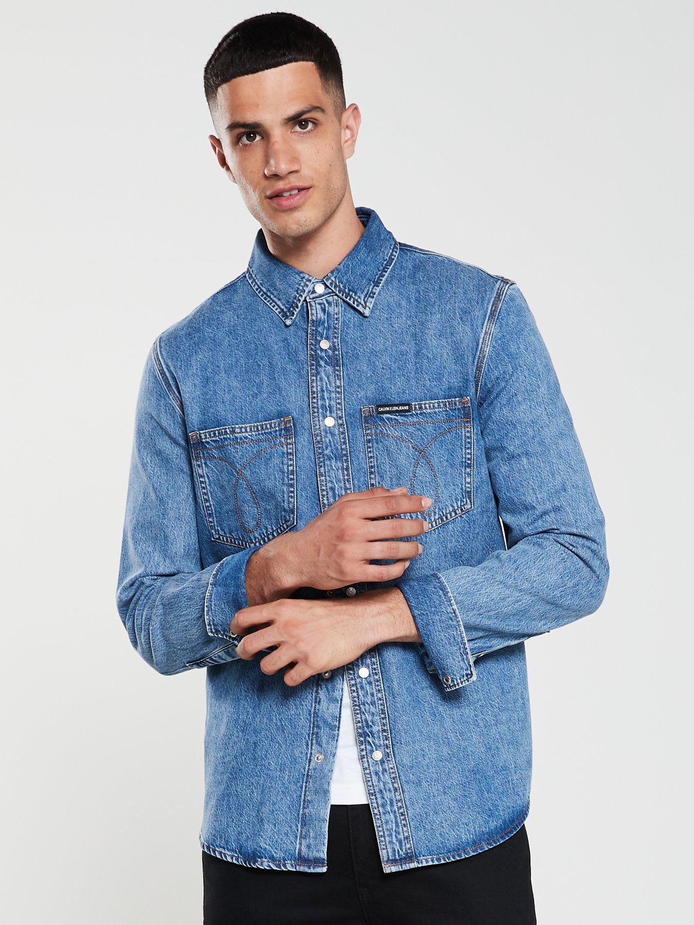 ck denim shirt