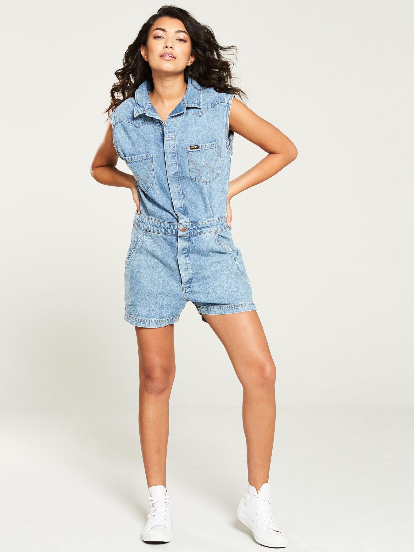 wrangler denim playsuit