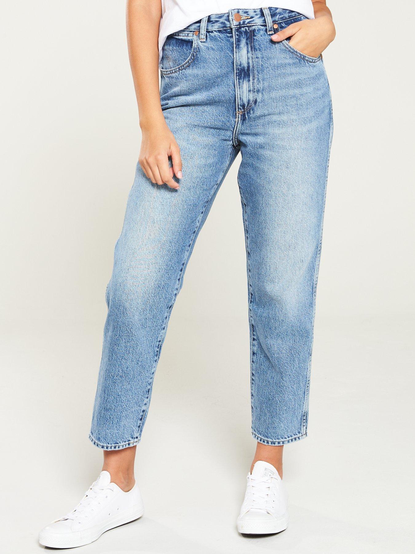 wrangler mom jeans