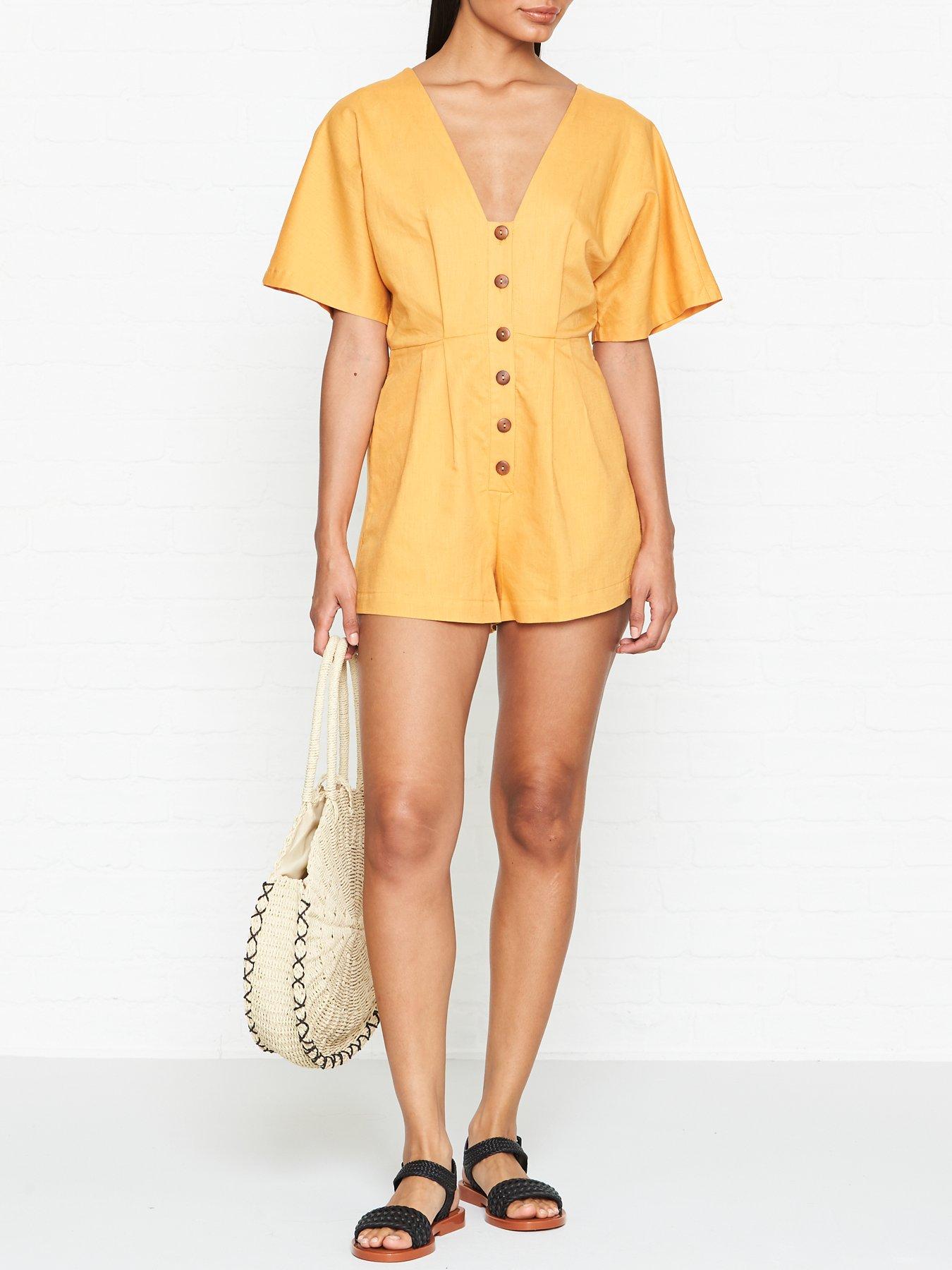 gold playsuit uk