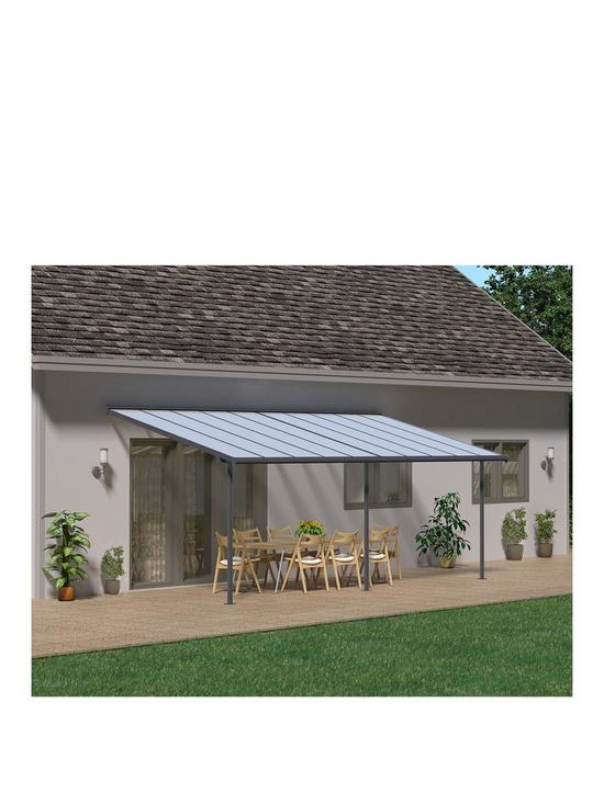 front image of canopia-by-palram-sierra-patio-cover-3-x-61m