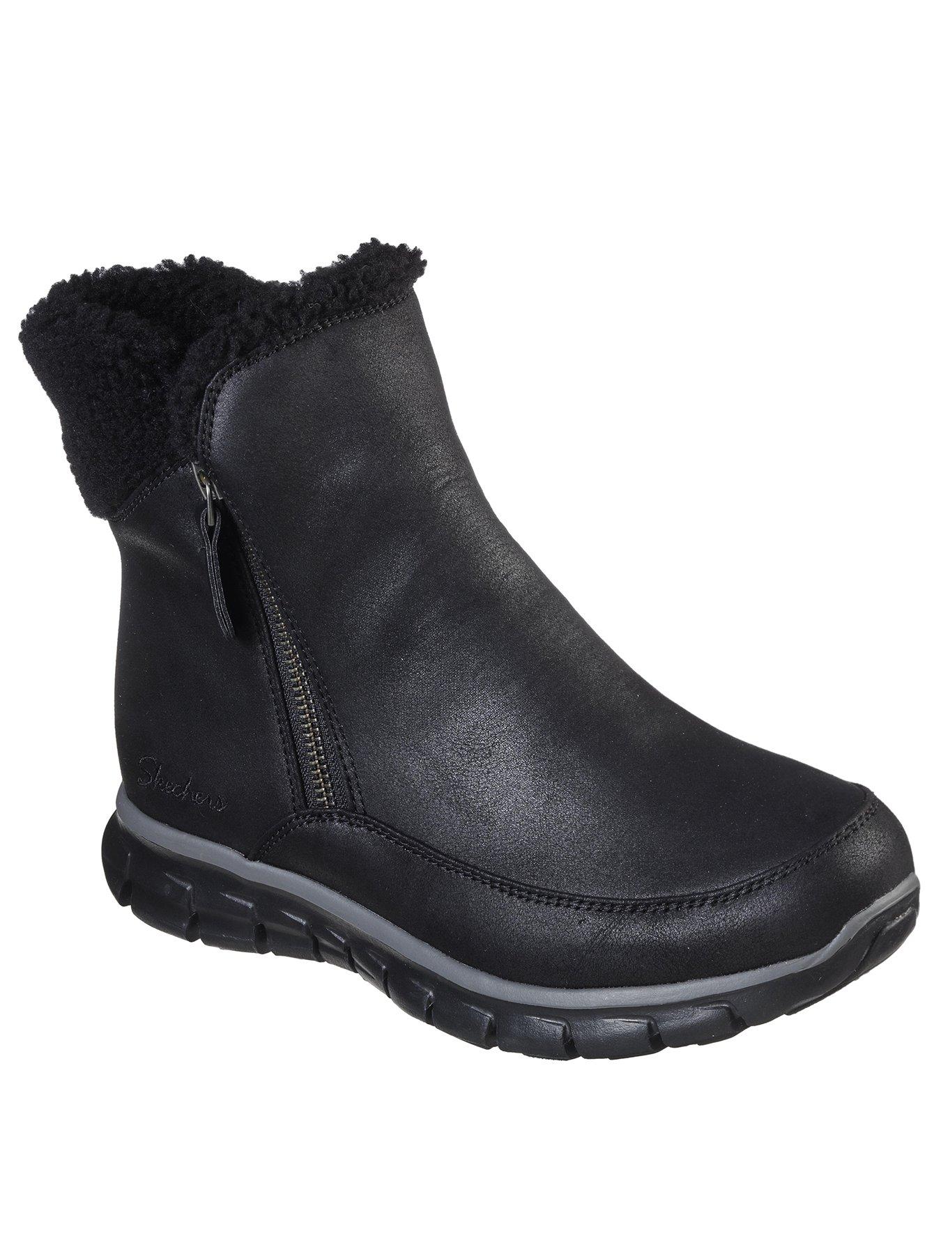 Skechers Synergy Ankle Boot - Black 