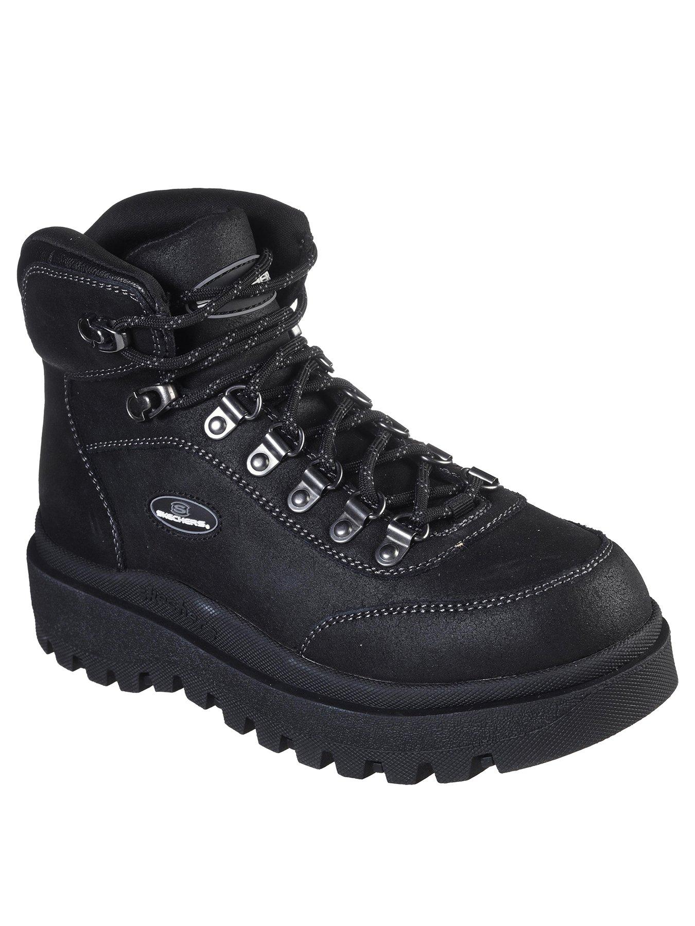 skechers shindigs mid hiker boot