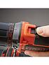  image of black-decker-18v-hammer-drill-and-impact-driver-twin-nbspkit-bck25s2s-gb