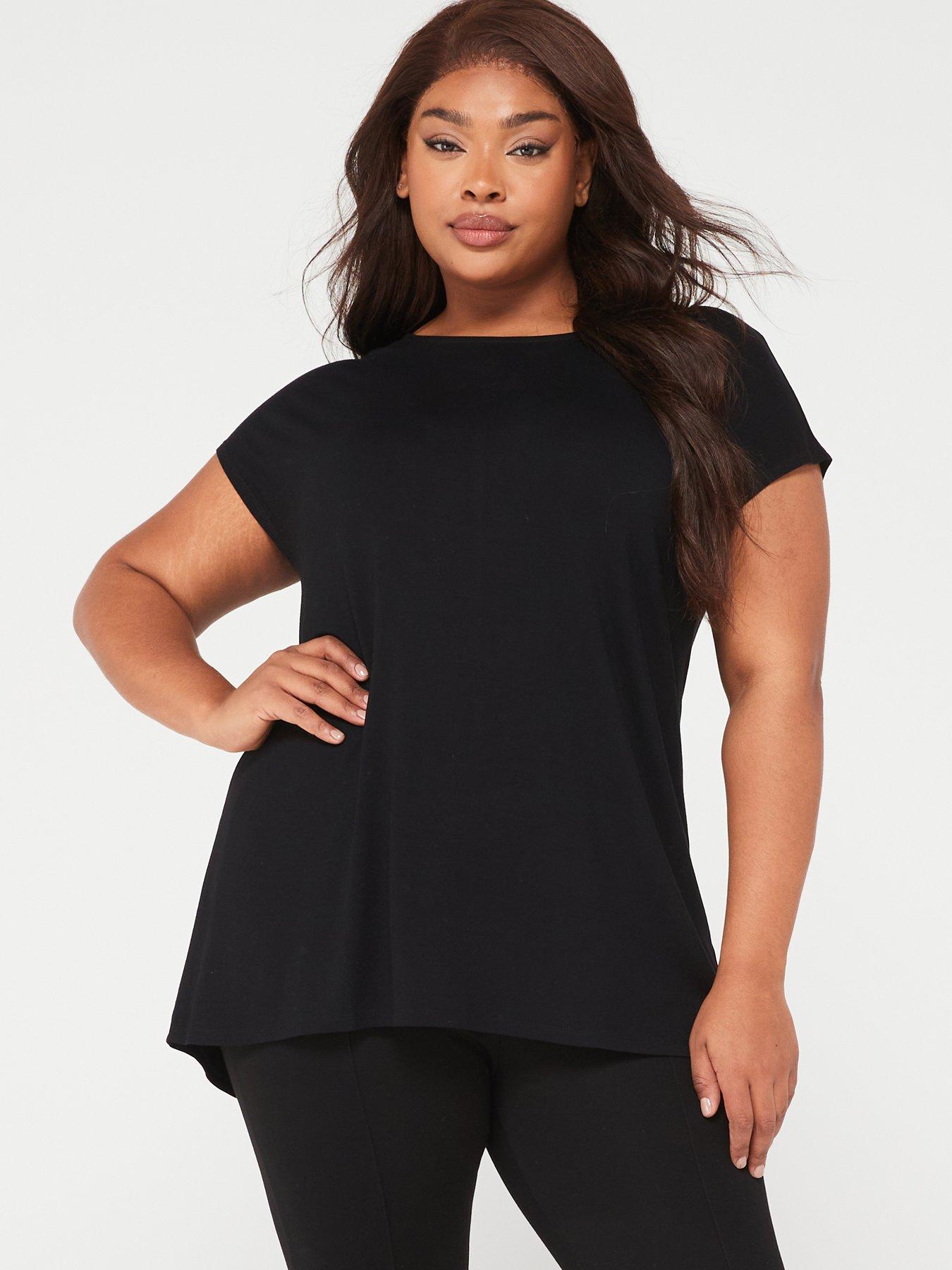 Batwing short store sleeve top