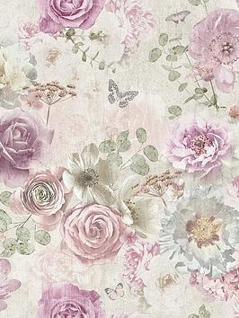 arthouse-vintage-flower-wallpaper