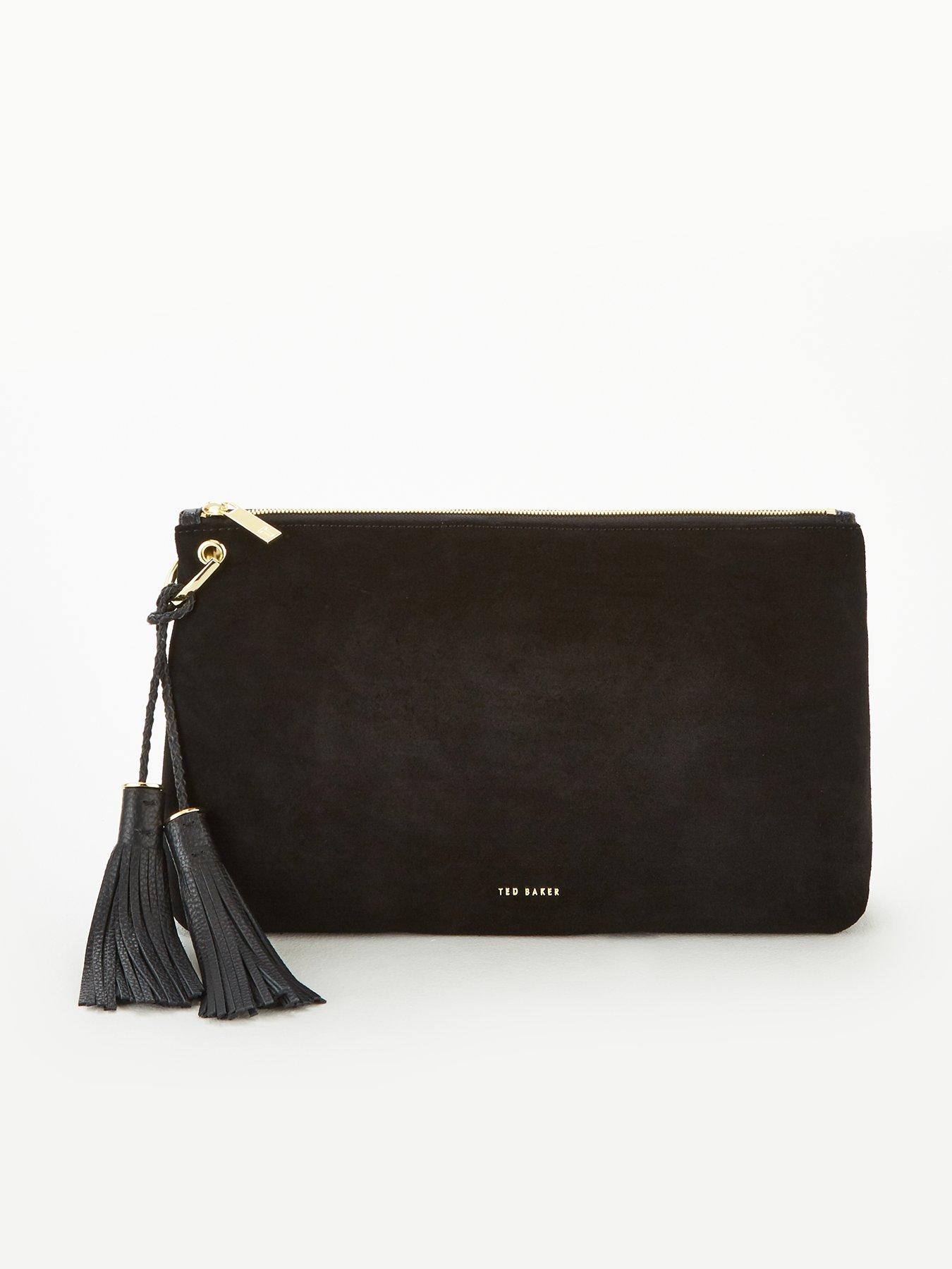 ted baker black evening bag