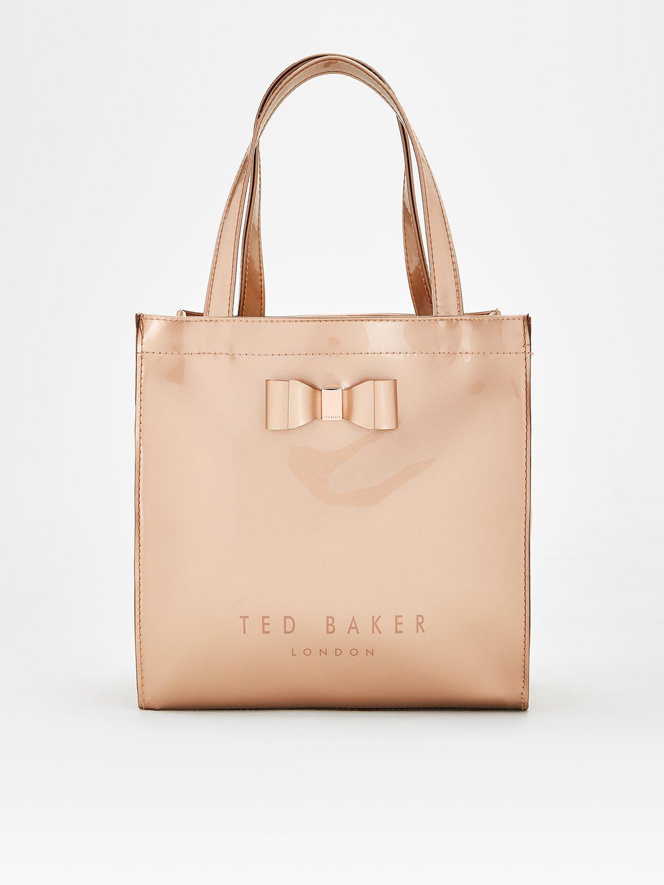 ted baker rose gold shopper bag