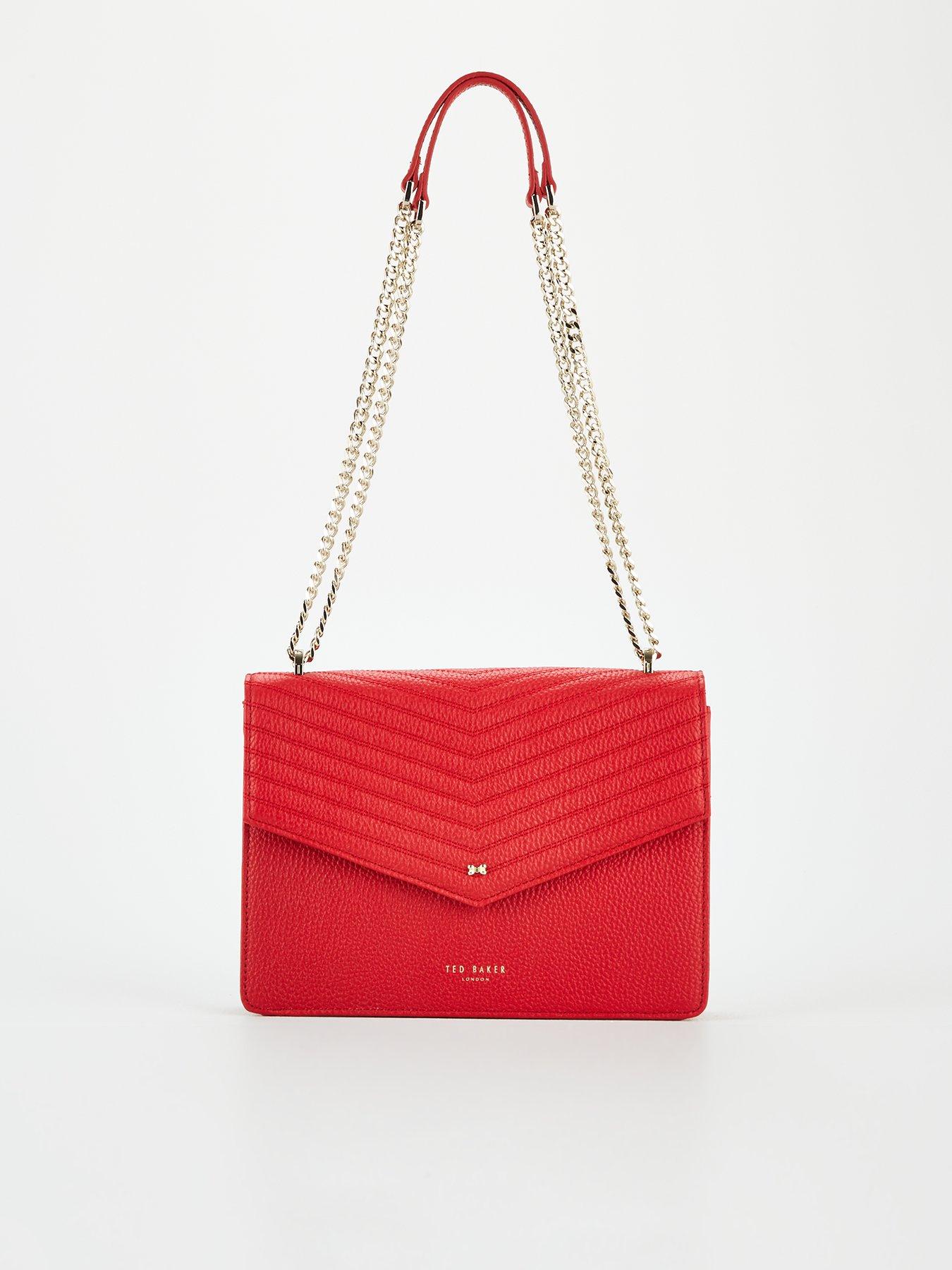 ted baker red handbag