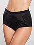  image of playtex-perfect-silhouette-maxi-brief-black