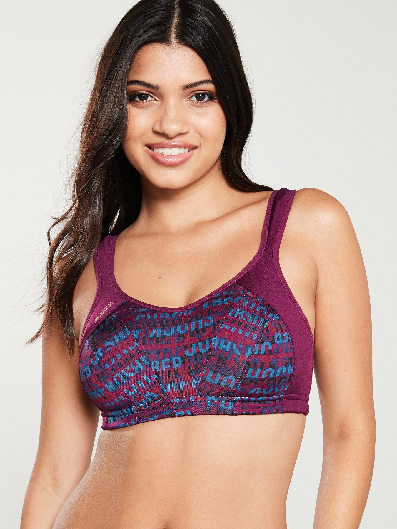AWARD WINNING NEW DRY ACTION SYSTEM SHOCK ABSORBER ULTIMATE RUN SPORTS BRA 32D