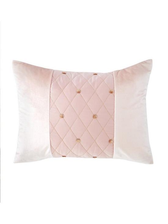 front image of catherine-lansfield-sequin-cluster-cushion
