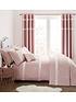  image of catherine-lansfield-sequin-cluster-duvet-cover-set-blush-pink