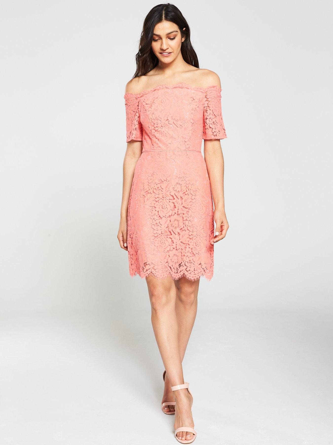 ted baker starh star lace ruffle dress