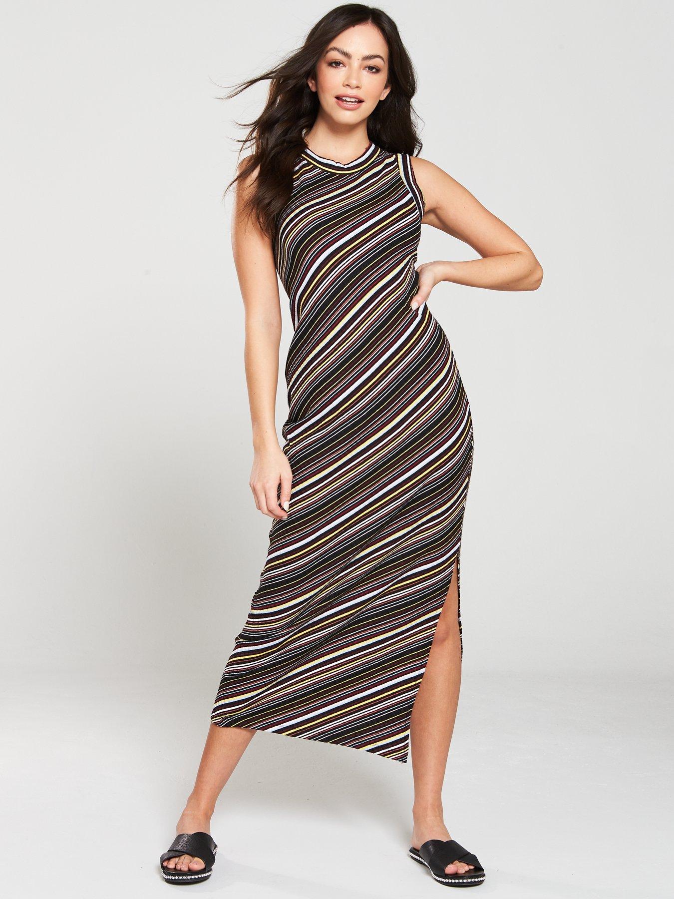 warehouse jersey dress