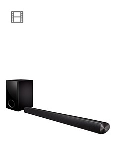 LG LG SH2 Soundbar - 2.1-channel, 100W, Wired Subwoofer, USB
