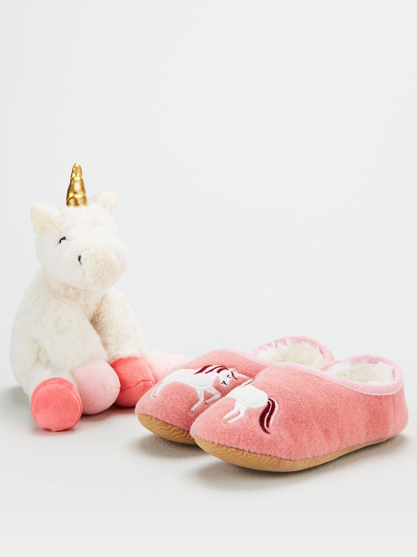 Joules Girls Unicorn Slipper And Toy Gift Set review