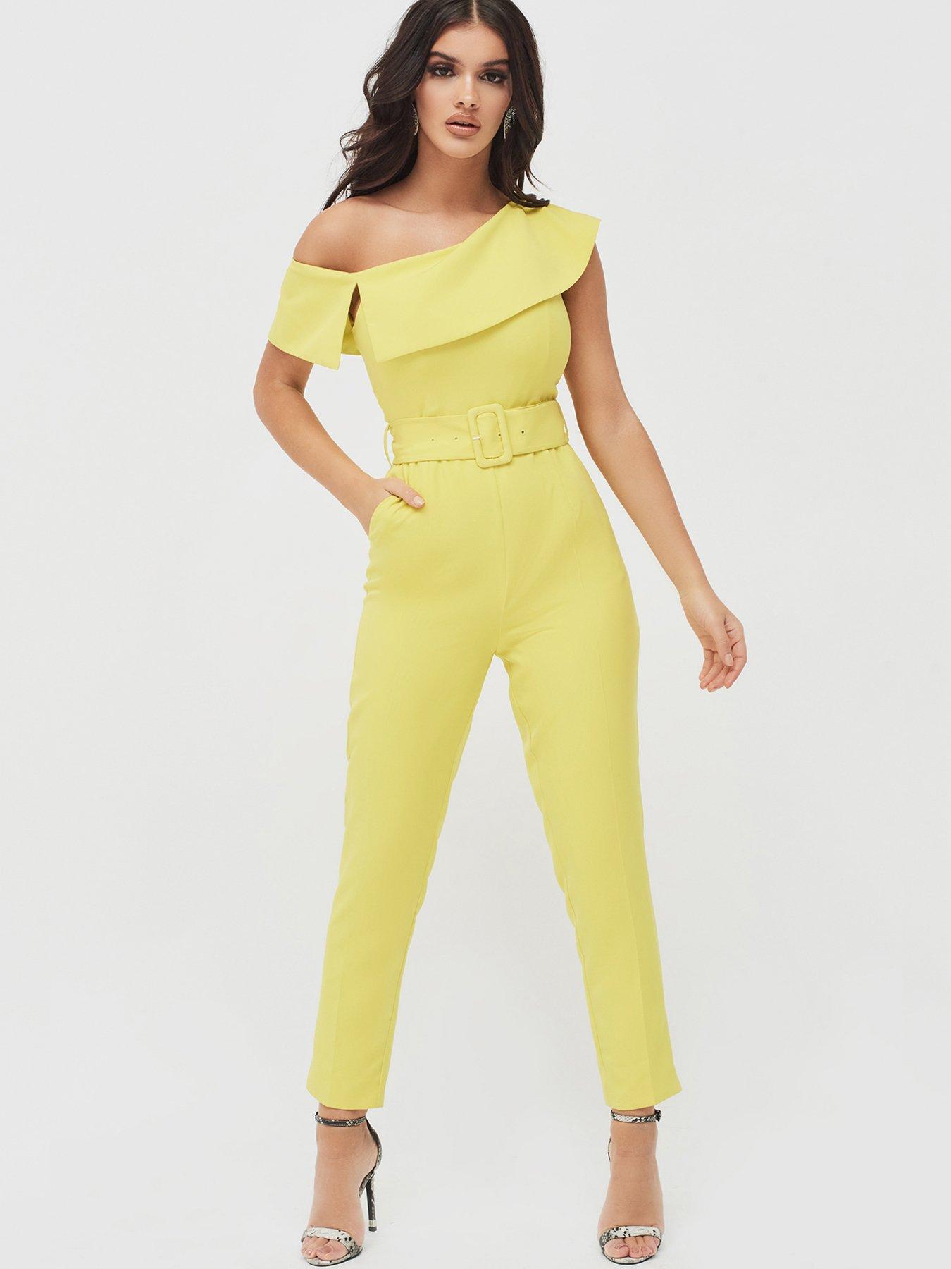 lavish alice yellow jumpsuit