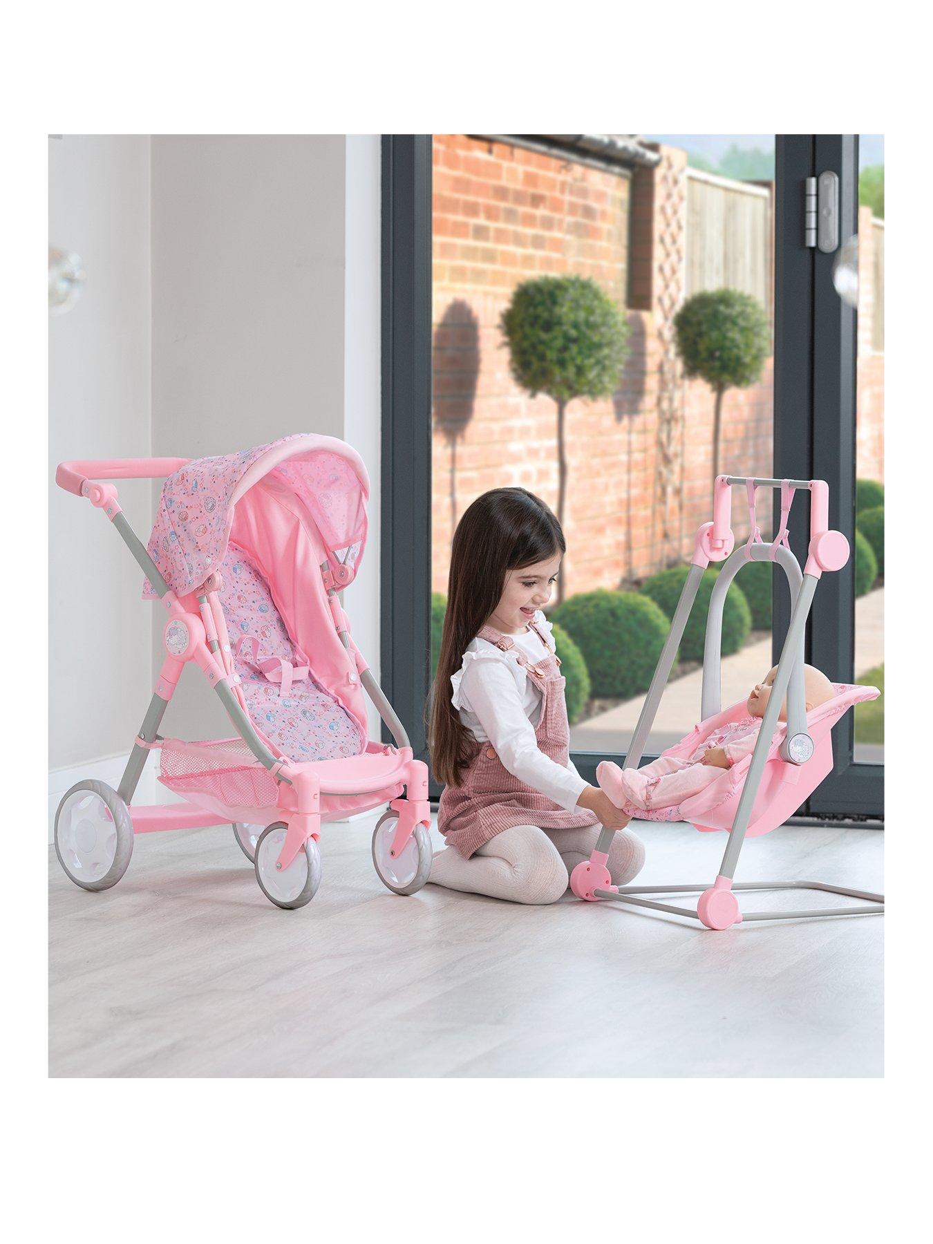 baby annabell pram set