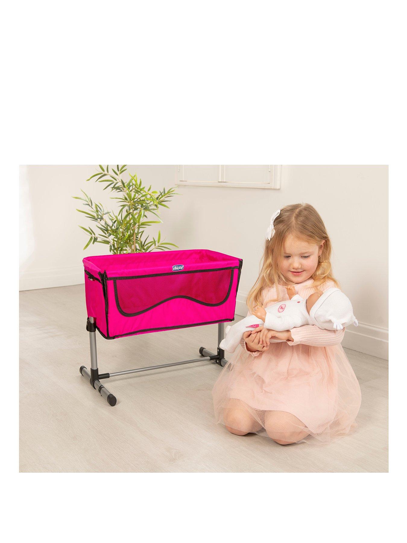 Chicco Next To Me Toy Cot very.co.uk