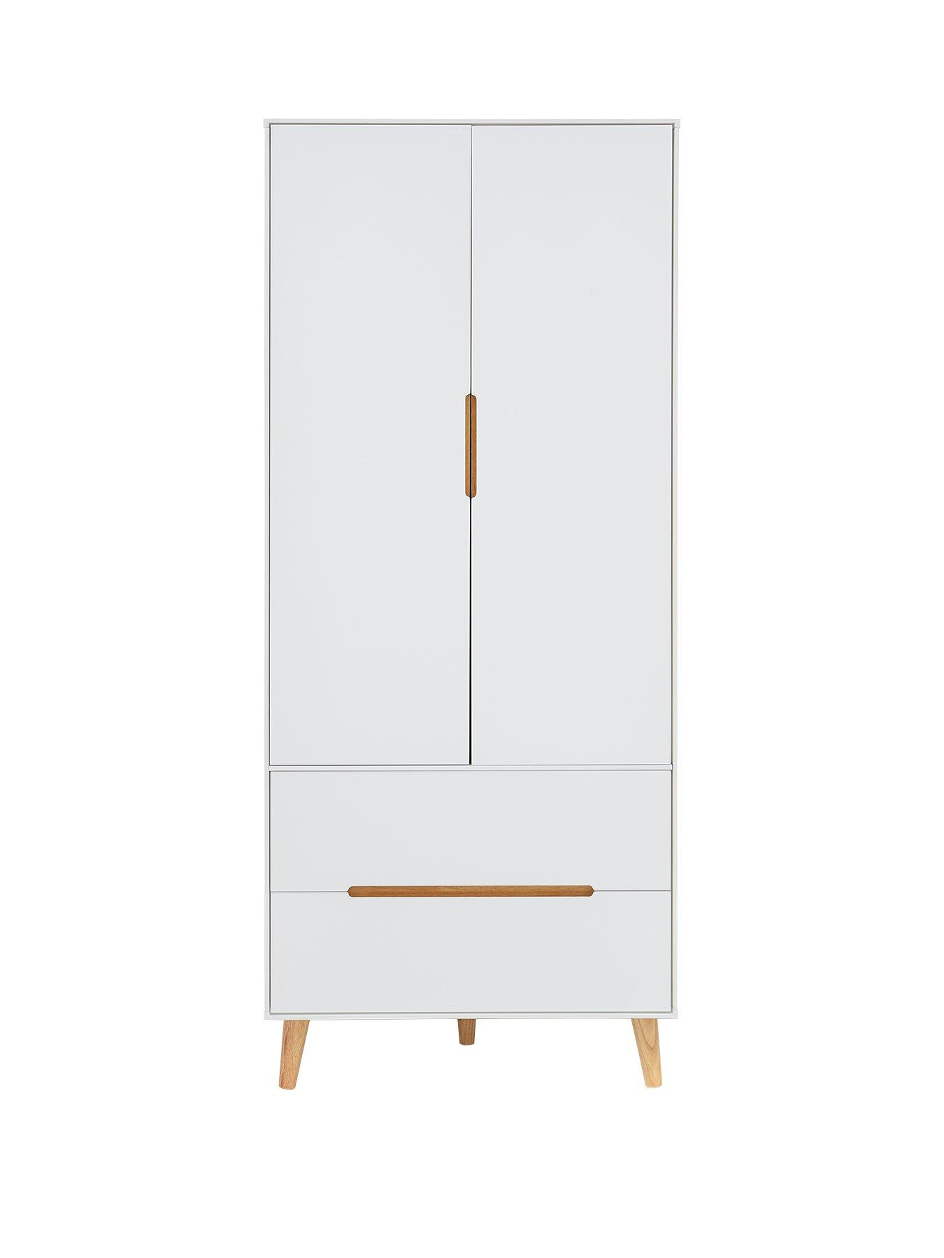Julian Bowen Alicia 2 Door Combination Wardrobe Very Co Uk