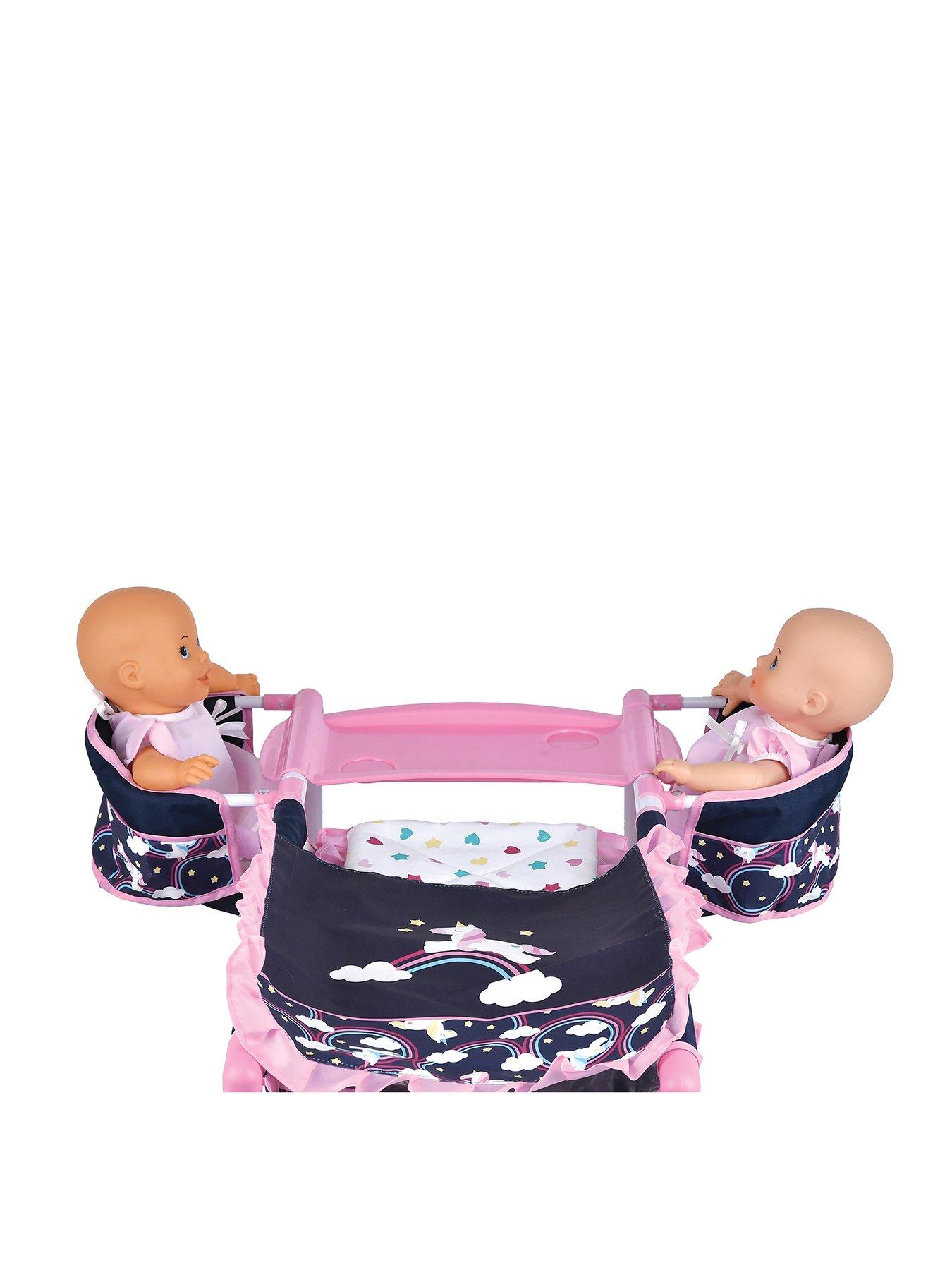 unicorn doll twins play centre