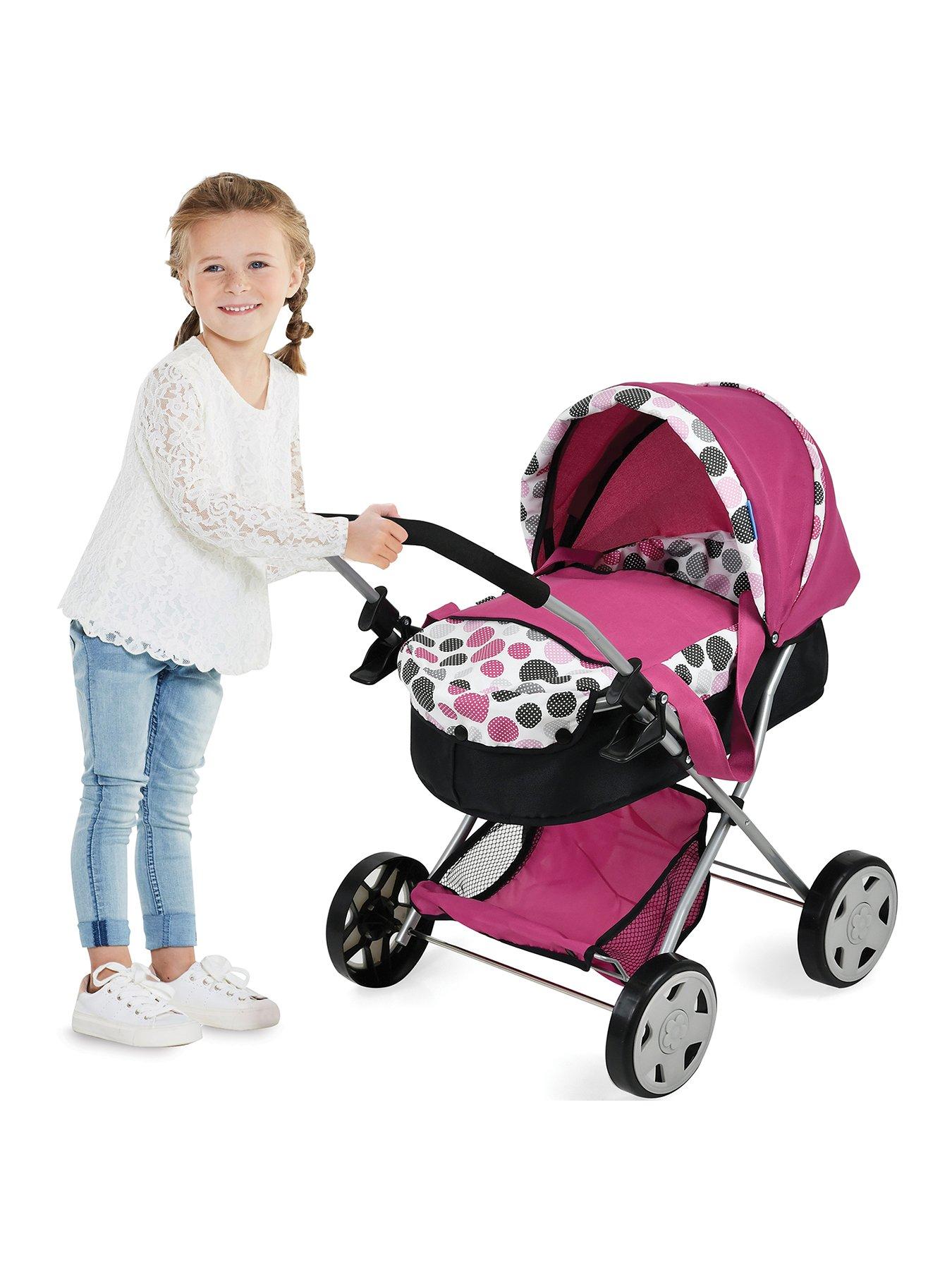 Hauck Diana 2 In 1 Pram And Carry Cot- Pink Dot review