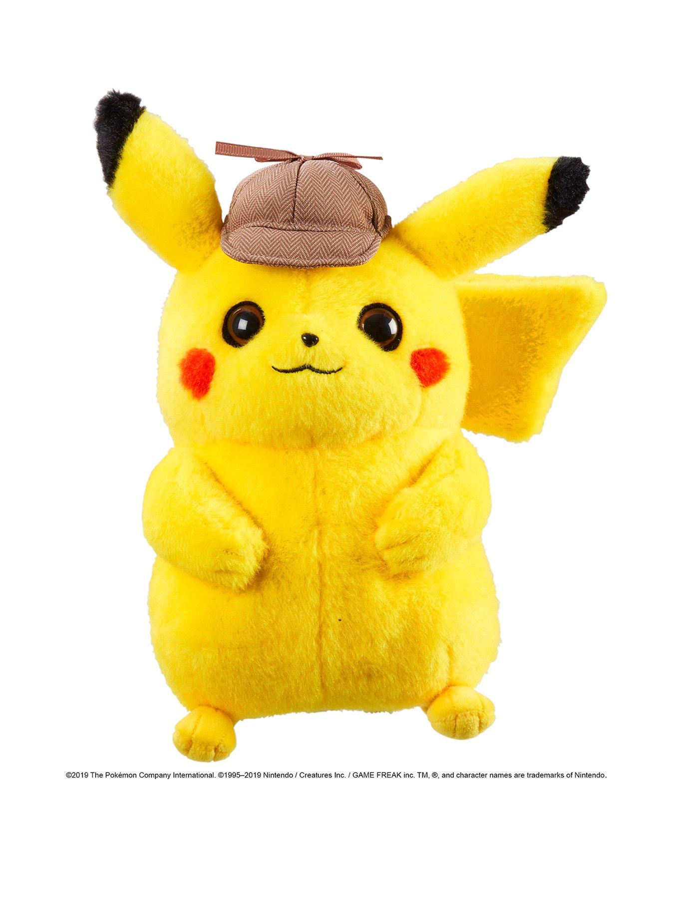 furry pikachu plush