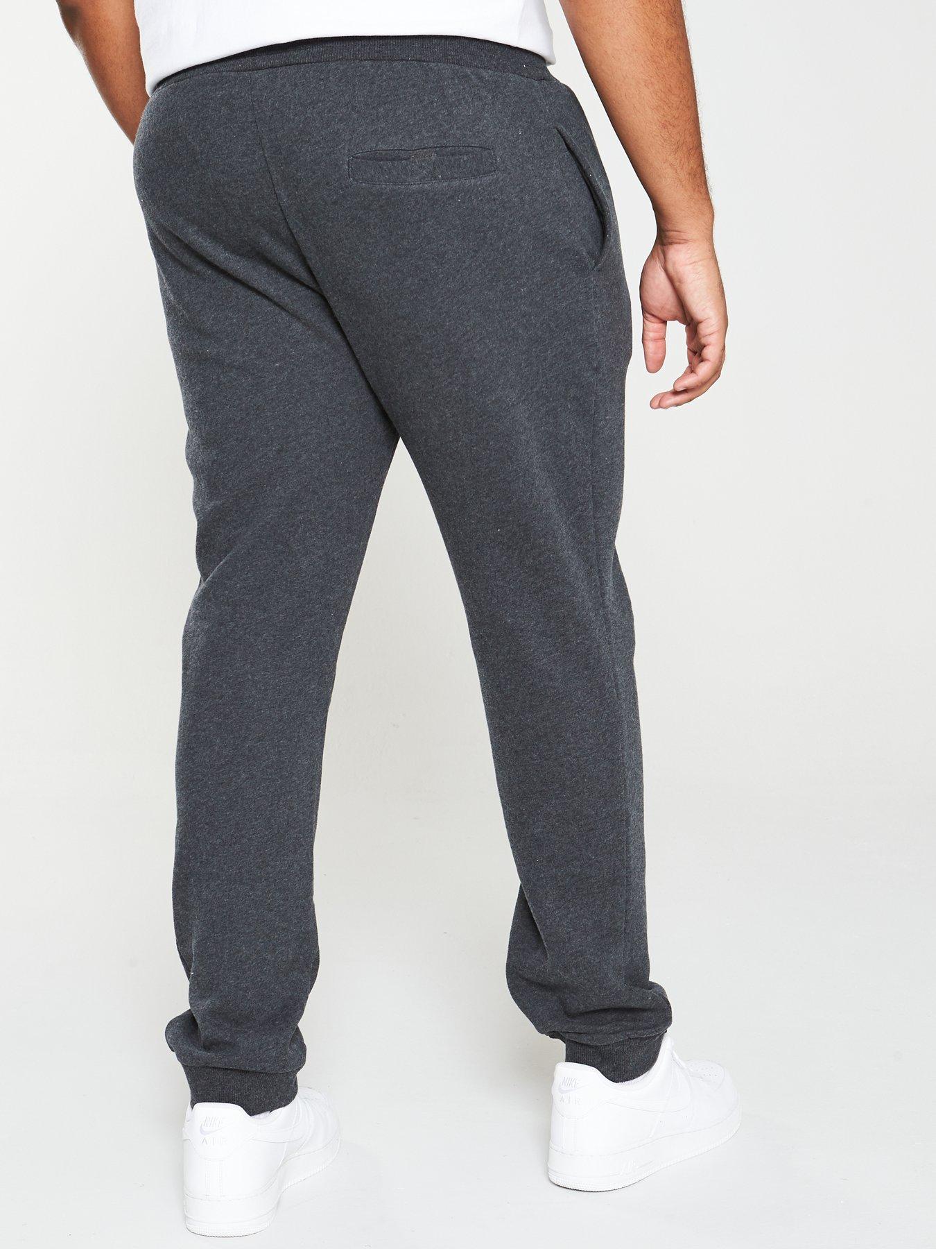 dark grey marl joggers