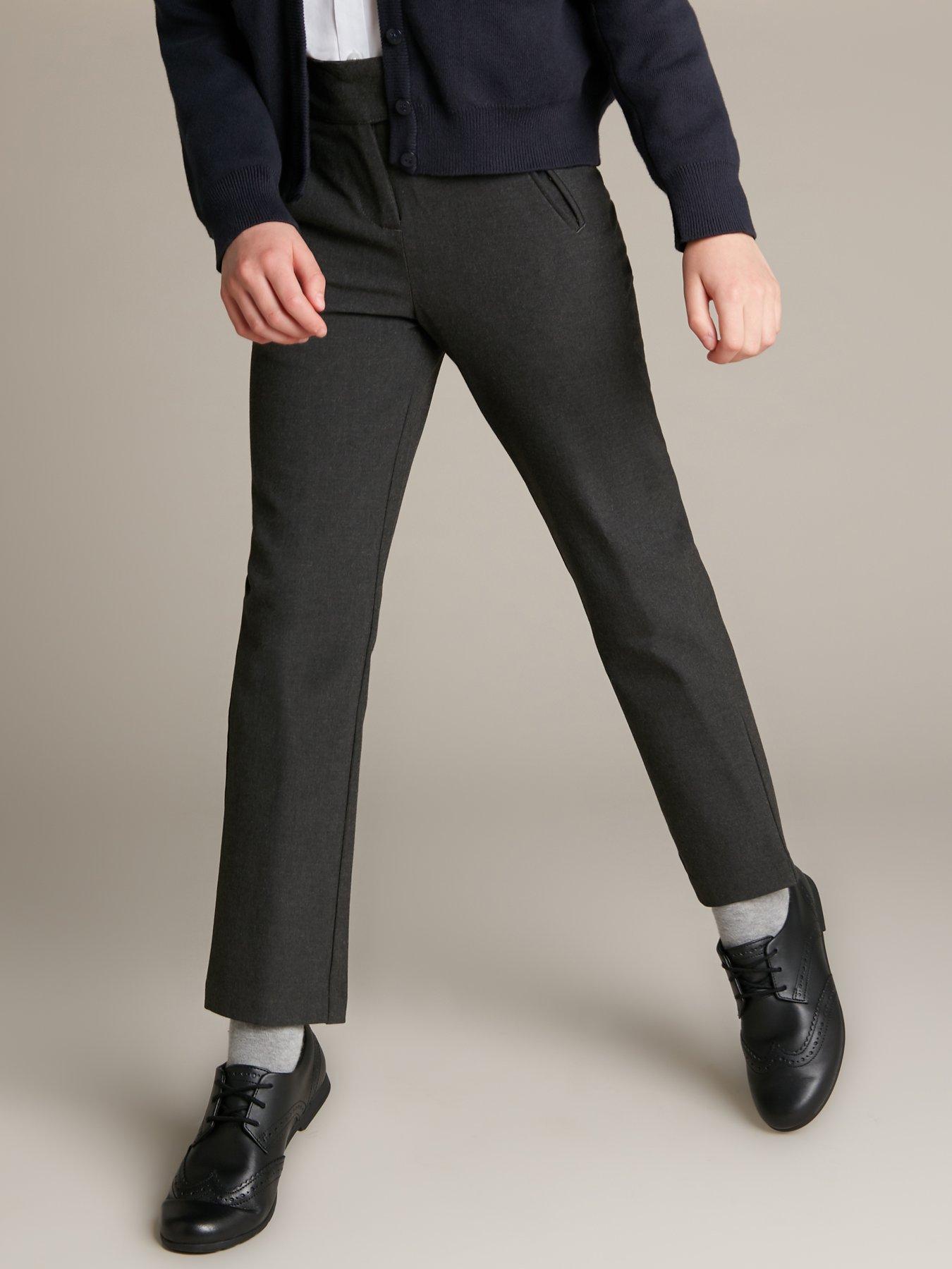 scala step youth black leather