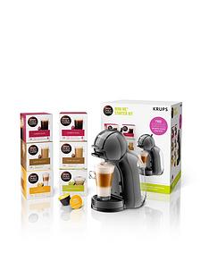 Nescafe Dolce Gusto Mini-Me® Automatic Coffee Machine by KRUPS® - Black and Grey