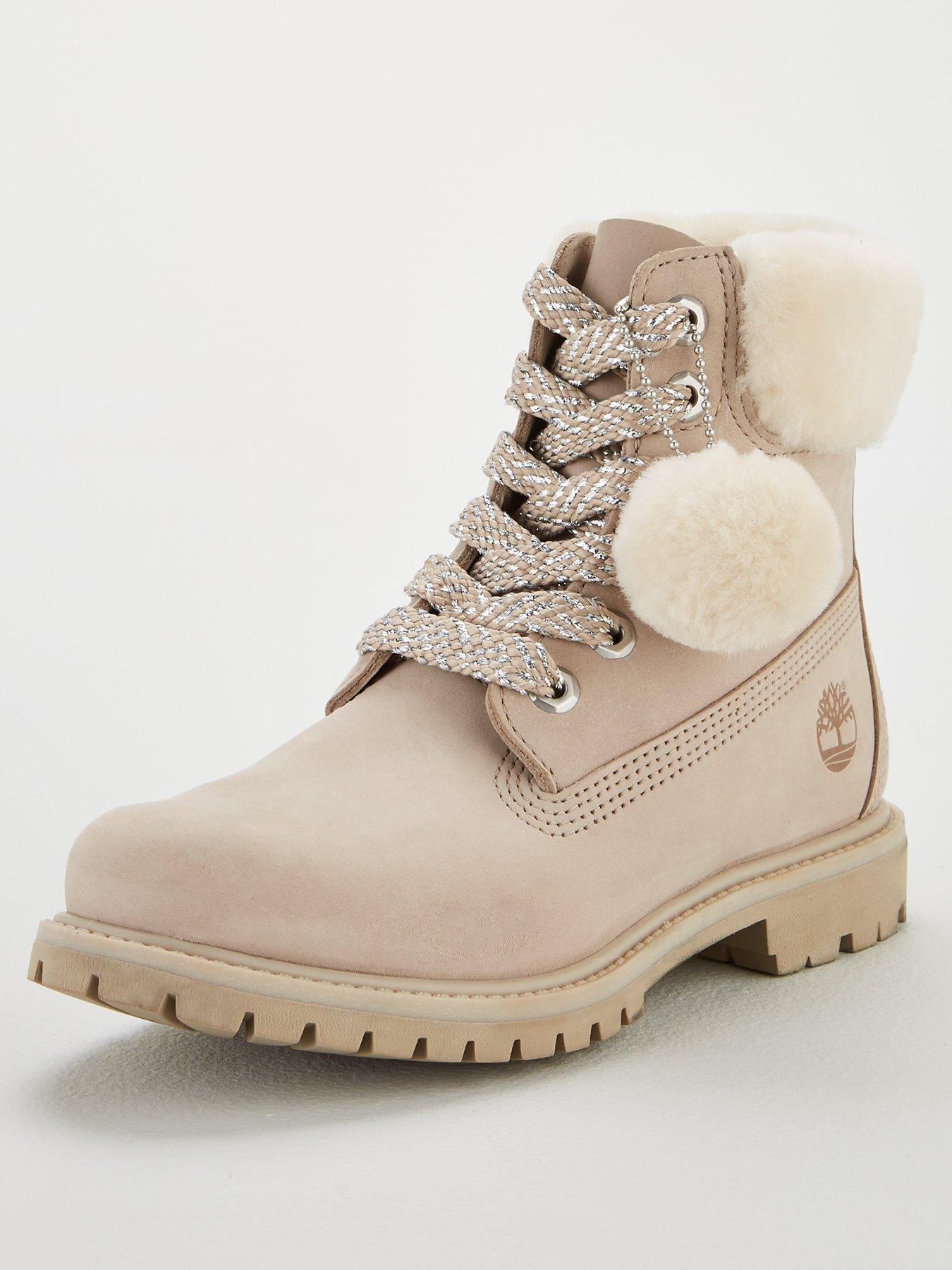 shearling ankle boots uk