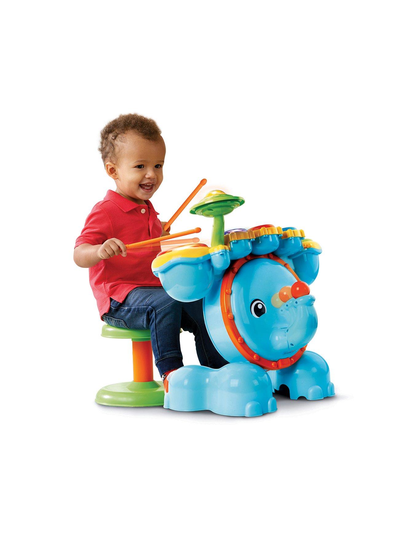 toddler elephant drum set