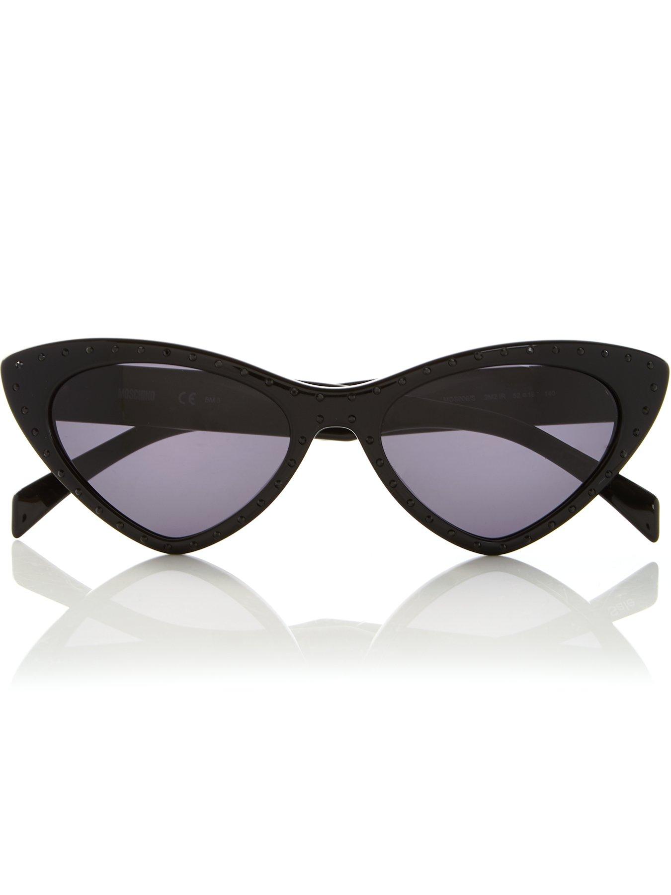 Moschino Micro Cat Eye Diamante Sunglasses review