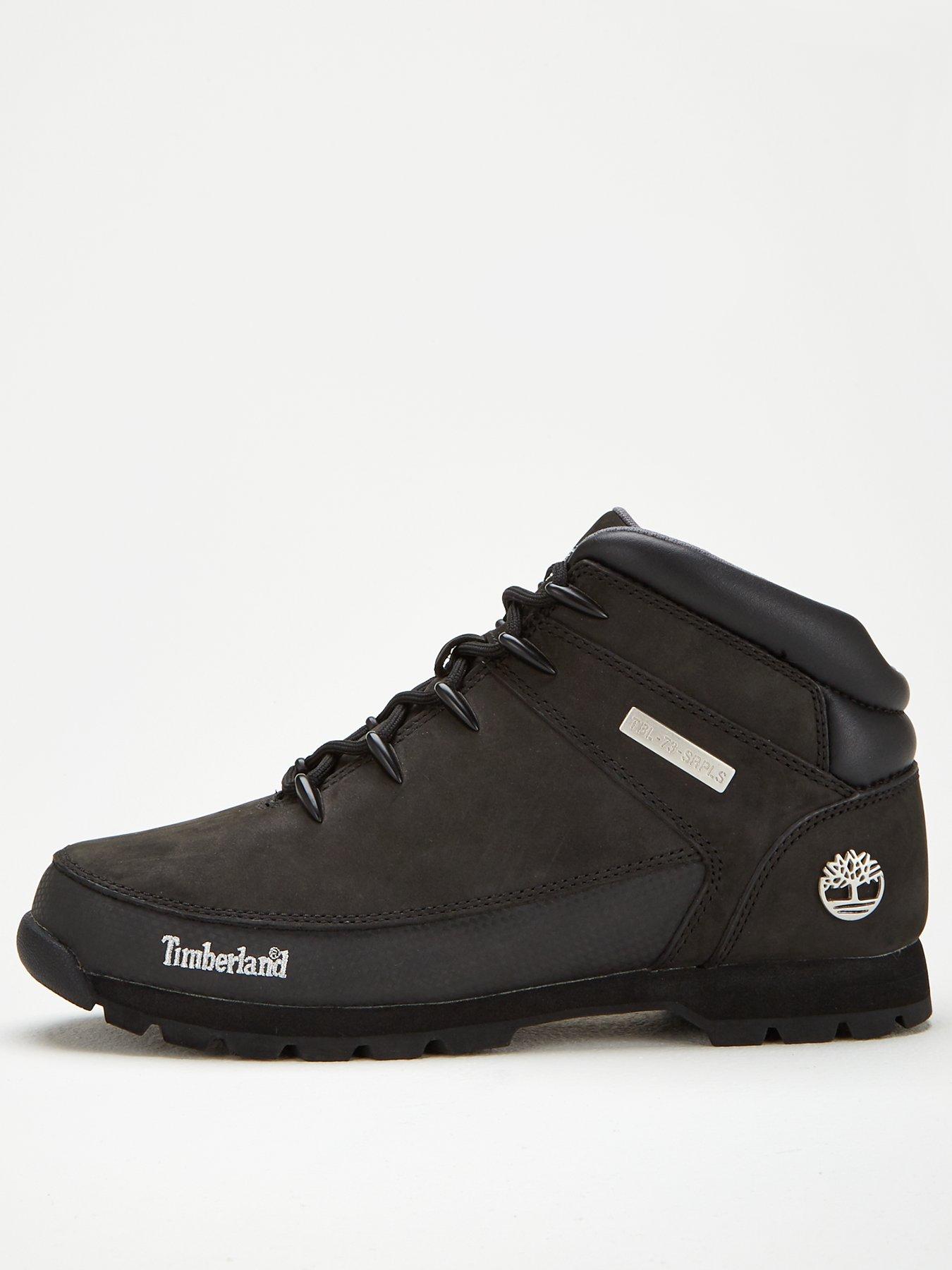 Hoes Maestro Maak leven Timberland Euro Sprint Hiker Boot - Black | very.co.uk
